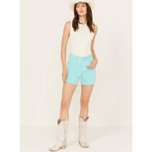 WRANGLER‎ WOMEN'S HIGH RISE A-LINE CUTOFF SHORTS SIZE 29